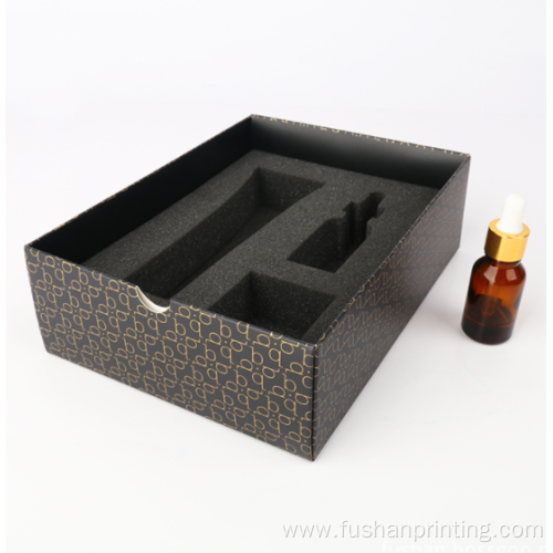 Custom Design coated Paper Drawer Cosmetic Box